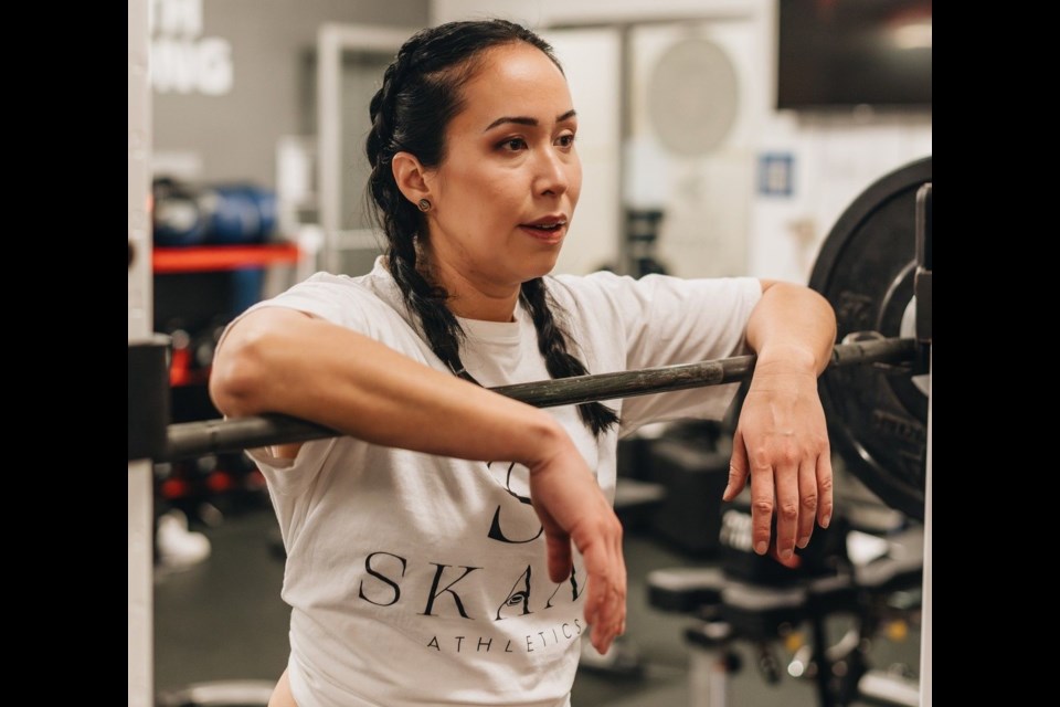 Indigenous leader Erica McLean, uses weightlifting as a way to encourage youth to learn they can succeed through hard work and determination.