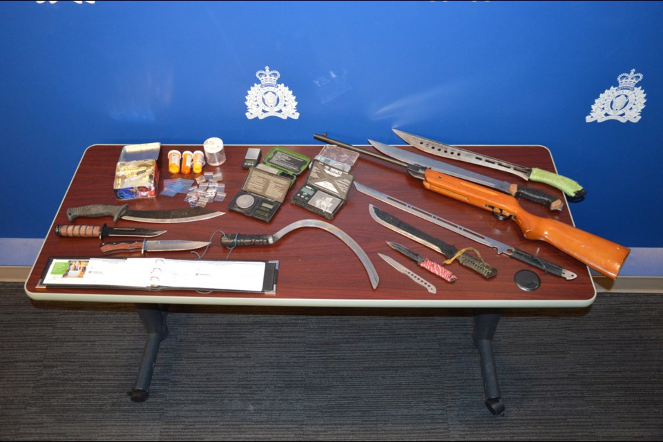 Weapons, Drugs Seized From Downtown Prince George Encampment - Prince ...