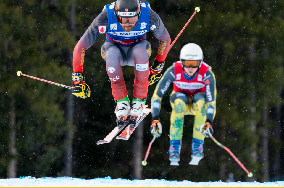 Ski cross Nakiska Jan 15 2022