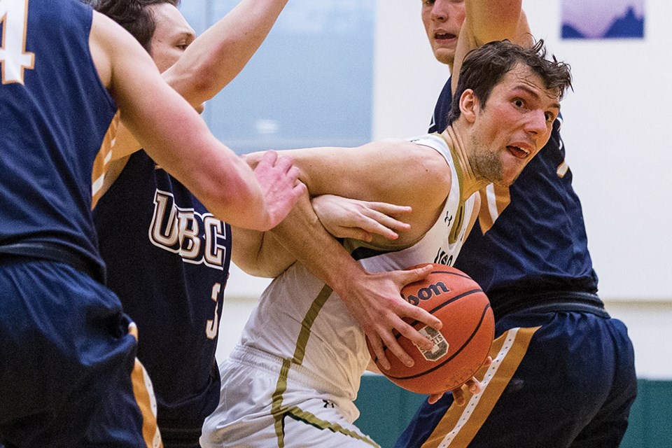 UNBC Timberwolves vs UBC Thunderbirds Jan 16/22 2