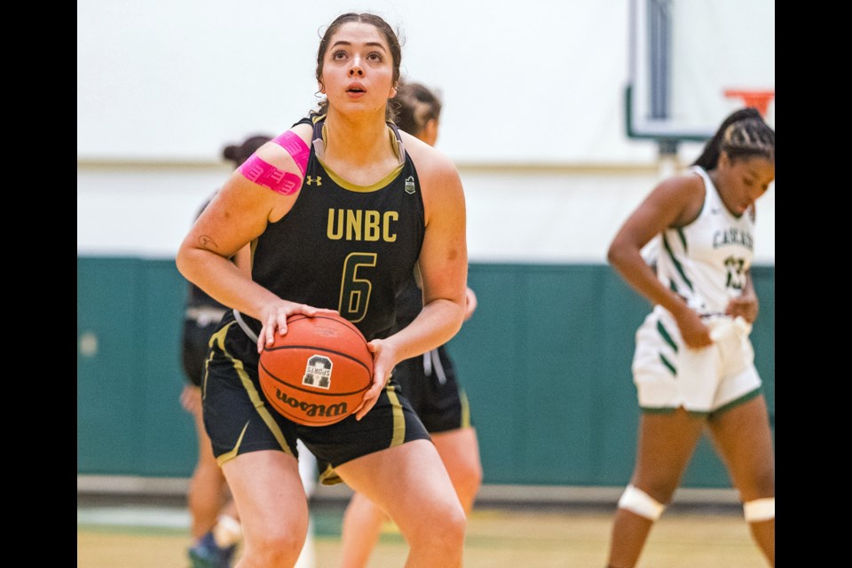 Bella Mesquita will be looked upon for leadership as she tackles her third season at forward with the UNBC Timberwolves. The new season starts Friday in Kamloops.