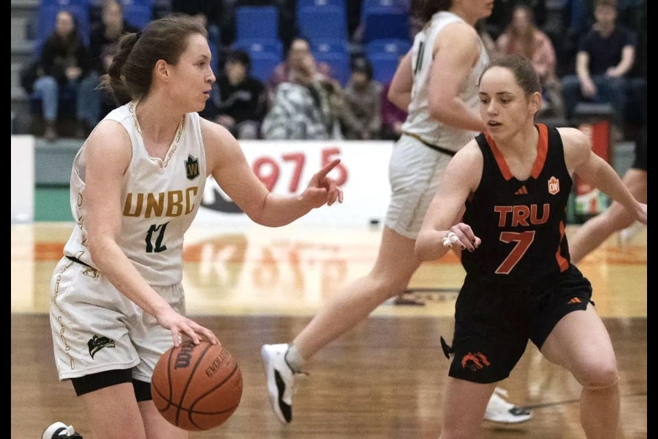 UNBC Timberwoves guard Viktoriia Filatova has averaged 15.8 points through eight games this season - sixth-best in the U SPORTS Canada West Conference. This is the 18-year-old's second season playing at UNBC since she left her home in Moscow, Russia.