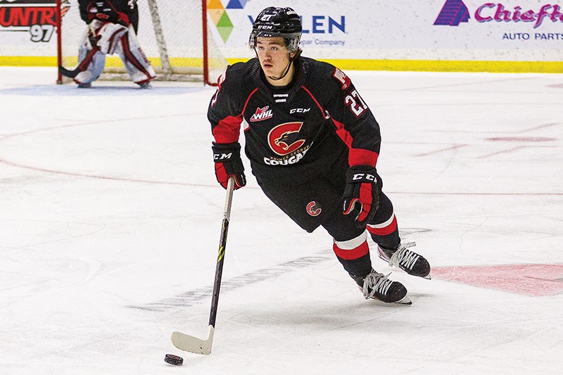 Prince George Cougars forward Riley Heidt 2