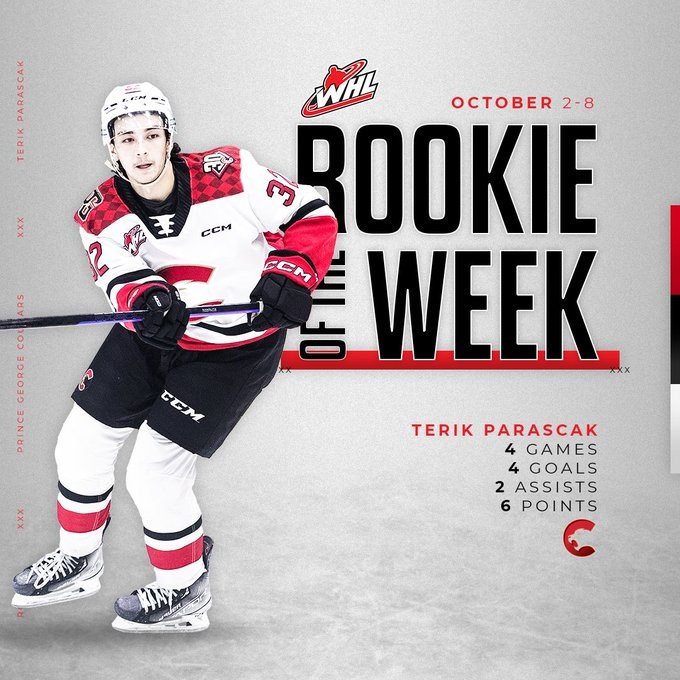 Prince George Cougars winger named WHL's top rookie again - Prince ...