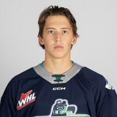 Seattle Thunderbirds goalie Grayson Malinoski made 24 saves in a 3-1 win over the Prince George Cougars Friday at CN Centre.