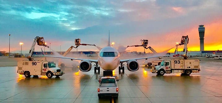 air canada de-icing