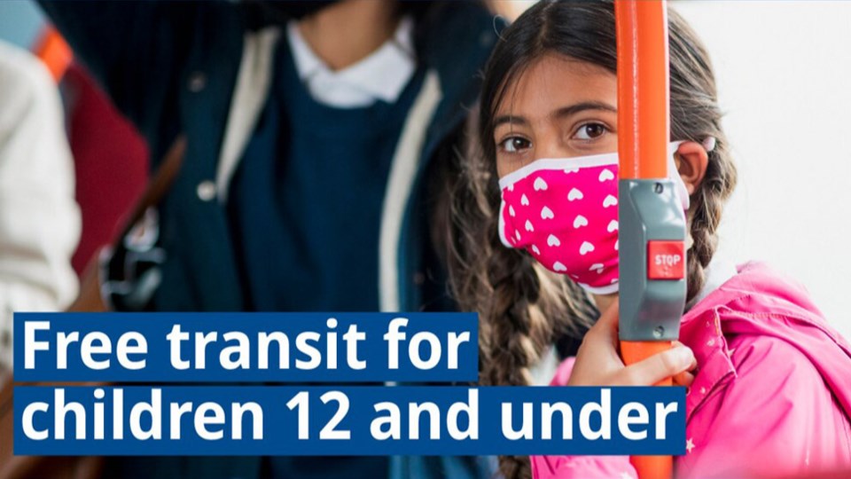 Free transit for kids