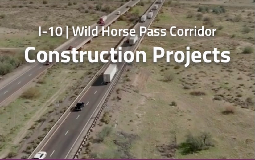 Once completed, the I-10 Wild Horse Pass Corridor Project will have widened Interstate 10 by adding an additional lane between south of Chandler to north of Casa Grande, providing motorists with three continuous lanes of travel in each direction between Phoenix and Tucson.