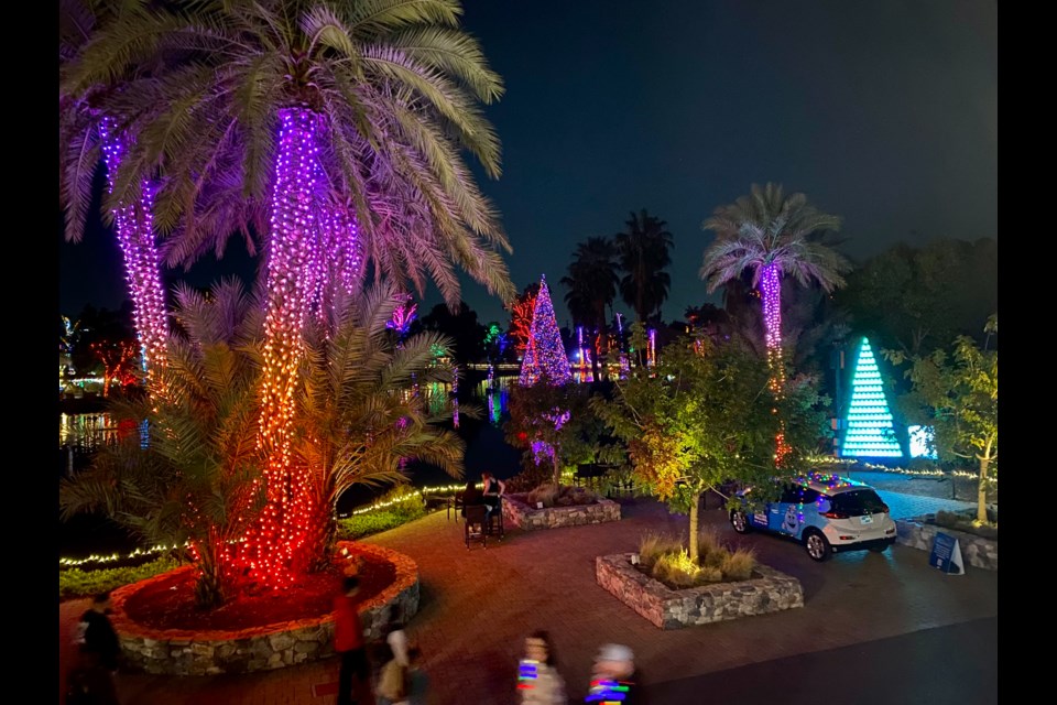 Included with race registration is a commemorative shirt, admission into ZooLights immediately following the race from 6 to 9 p.m., kettle corn and cocoa, a “glow” necklace/bracelet and one Zoopendous Raffle entry to win a Road Trip Vacation to San Diego Zoo & Safari Park.