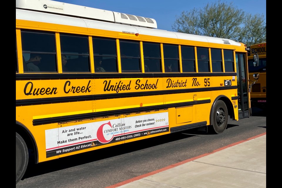 The first day of school in the Queen Creek Unified School District is July 24, 2023.