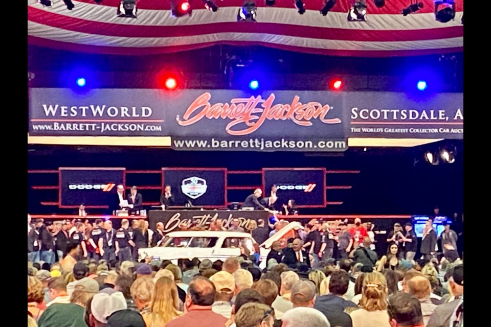 Scottsdale-based Barrett-Jackson collector car auctions is rolling into WestWorld of Scottsdale for its annual flagship car show Jan. 21-29, 2023.