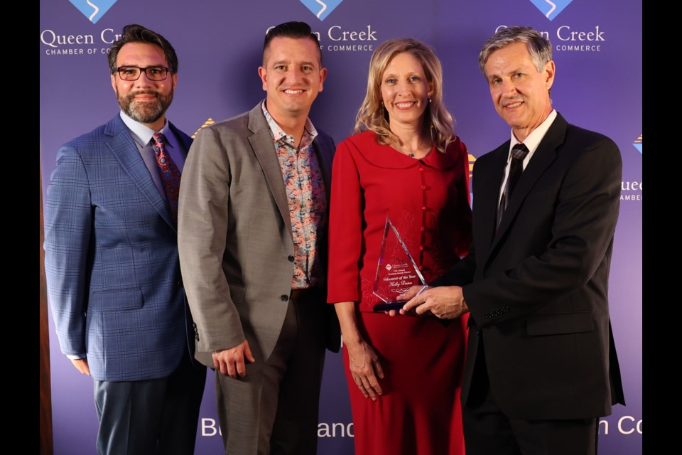 Attendees of the recent Queen Creek Chamber of Commerce Business Awards Dinner. 