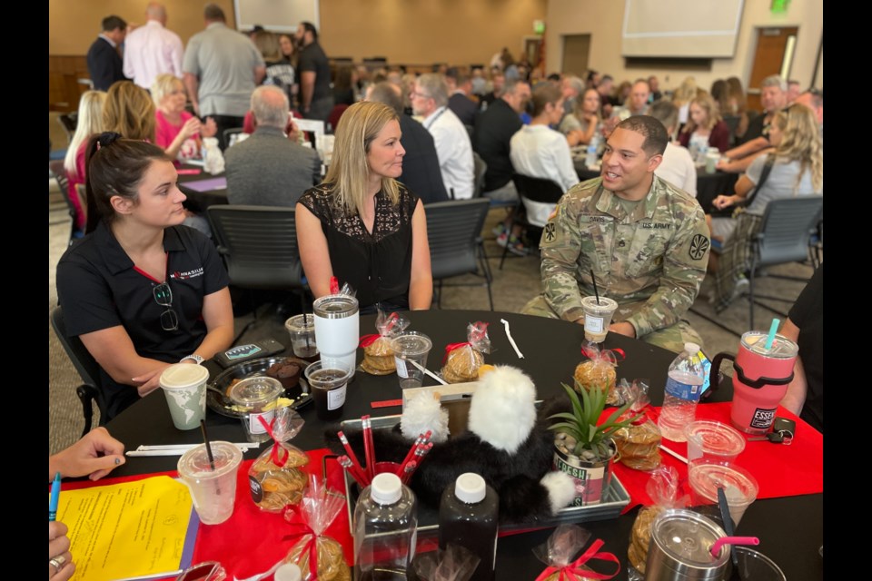 In Queen Creek Unified School District (QCUSD), community and family engagement events, or C.A.F.E. events, bring together non-profit organizations to meet and discuss how to make QCUSD a better place for students, staff and the community.