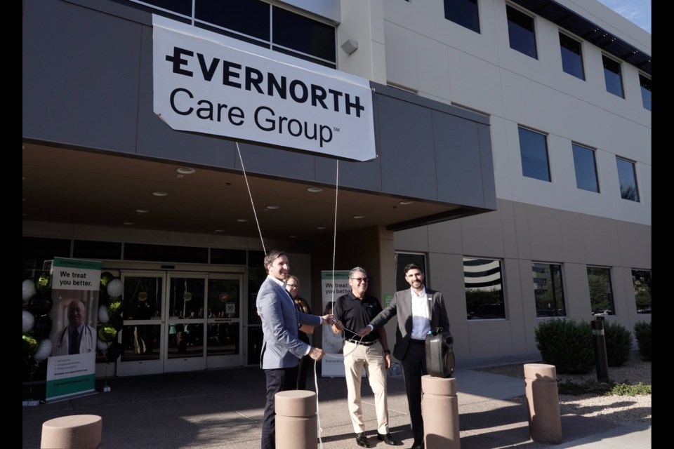 From left: Jeff Holt, president and general manager; Jennifer Rapp, vice president; Kevin Ellis, D.O., chief medical officer and Arett Zartiaran, chief operating officer for Evernorth Care Group.