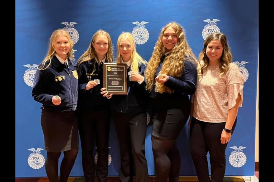 Queen Creek High School Future Farmers of America students represented the Bulldogs at Nationals in Indiana last week. (October 2021)