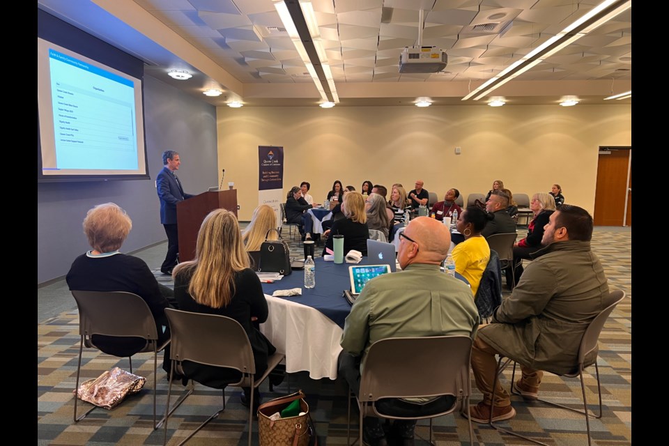 The Queen Creek Chamber of Commerce and Town of Queen Creek have partnered on a new community initiative, “For Our Town Queen Creek,” a quarterly meeting to bring together local nonprofits and service organizations, businesses and faith-based organizations in Queen Creek and the surrounding area to tackle pressing issues.