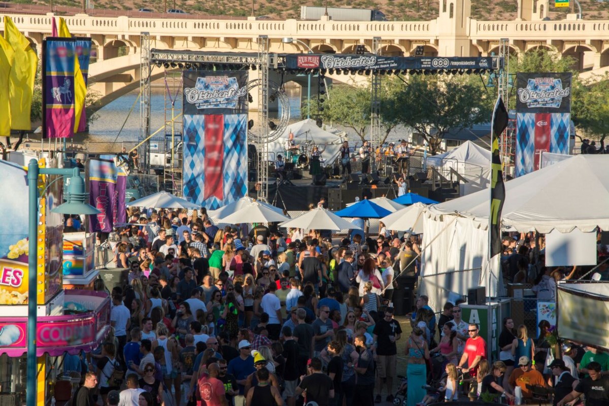 Things to do: Four Peaks Oktoberfest at Tempe Beach Park Oct. 7-9 -  