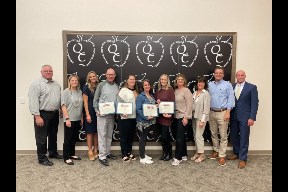 The Queen Creek Unified School District recently recognized the November students and employees of the month from Jack Barnes Elementary and Katherine Mecham Barney Elementary schools.