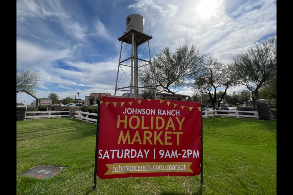 Food trucks, candles, puppy adoptions, live music, gifts from local vendors – you name it, the holiday market hosted by Johnson Ranch in San Tan Valley probably has it all this weekend, Nov. 5, 2022.