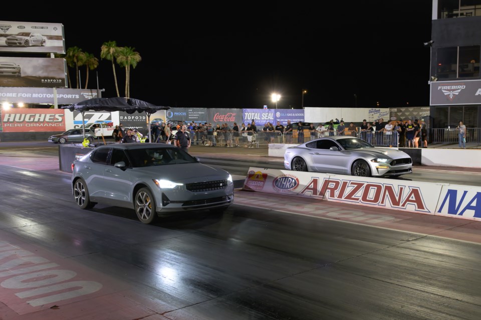 Live like a Formula 1 racer for a night and experience the speed and adrenaline of a 1/4-mile National Hot Rod Association drag strip under the midnight stars this weekend.