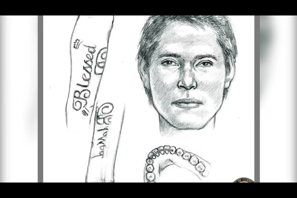Glendale police say the body found on June 8, 2024 is believed to be a 16-year-old reported missing out of Queen Creek since October 2023 after receiving a tip from the artist who drew the boy’s distinct tattoos and immediately recognized them on this police sketch.