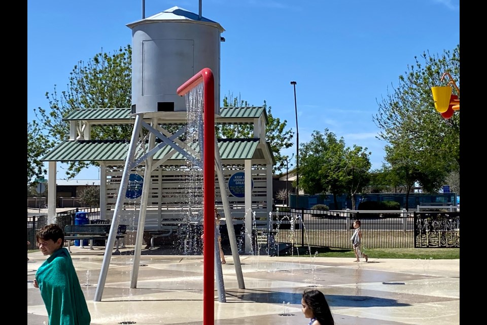 Founders' Park Splash Pad closed Nov. 1 for the season and will reopen in March 2023.  