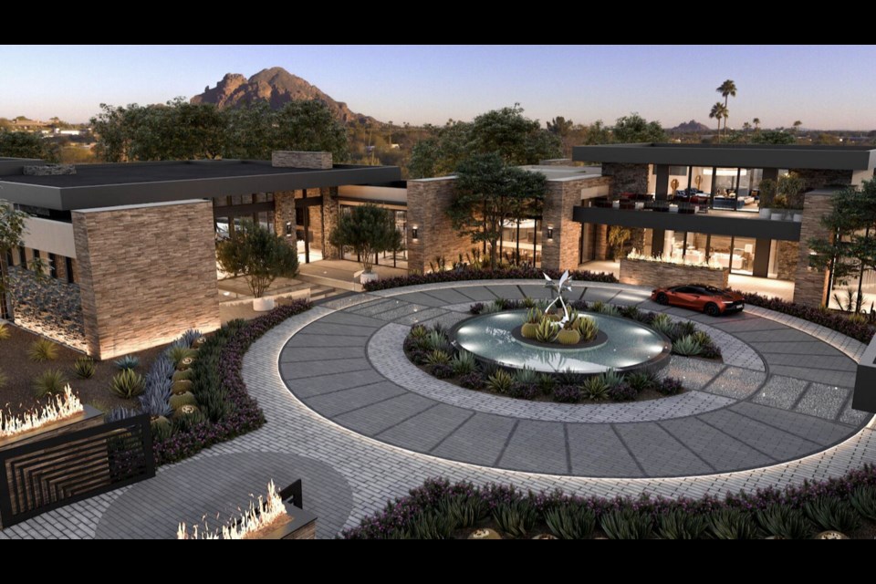 The Palo Cristi Estate is the most expensive house to ever be listed in Arizona, listed at $75 million.