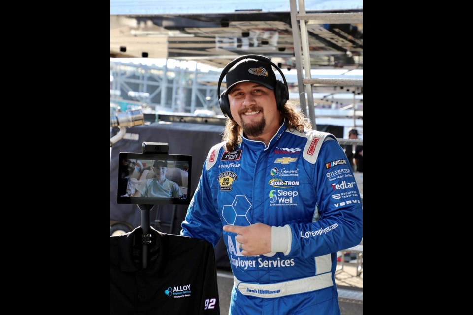 Behind-the-scenes with NASCAR driver Josh Williams this weekend at Phoenix Raceway.