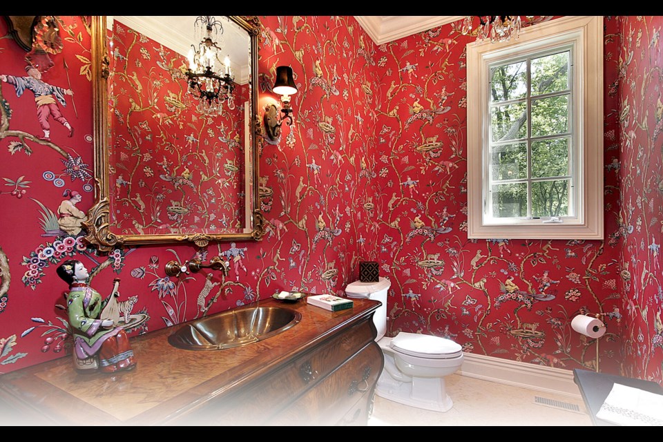 The powder room is usually the smallest room in the house and the most fun to design. It requires the least amount of decorating yet can provide the greatest amount of creativity and surprise.