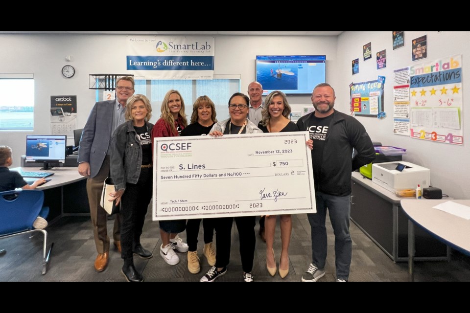 This school year, the Queen Creek Schools Education Foundation delivered over $11,000 worth of teacher grants to 16 Queen Creek Unified School District teachers.