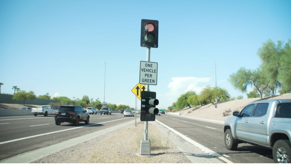 The Arizona Department of Transportation continues to upgrade the Phoenix area’s network of adaptive freeway ramp meters used to improve the flow of traffic, especially during busy rush hours.