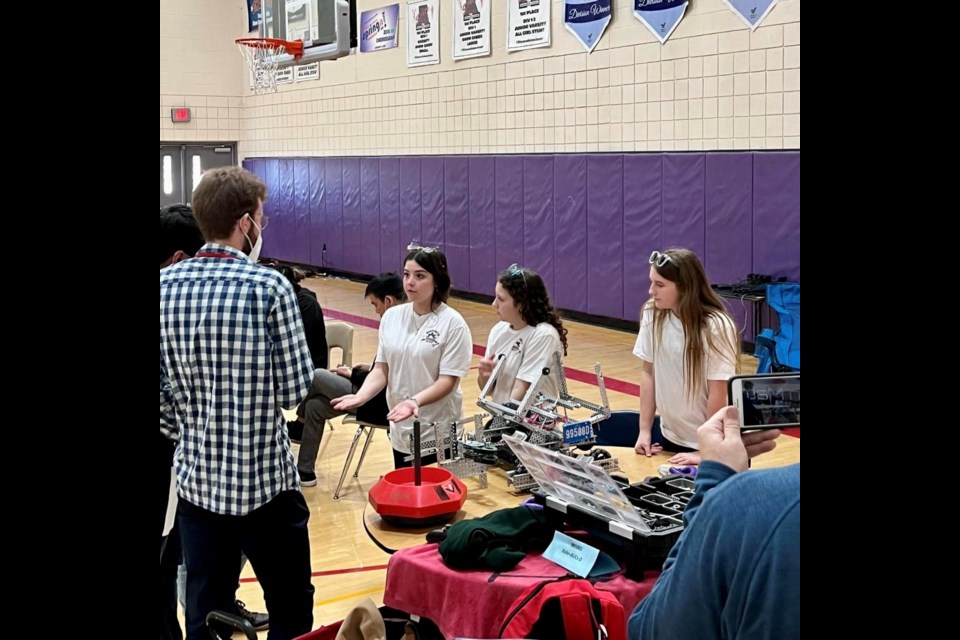 Queen Creek Unified's Newell Barney Junior High School Robotics Team won the 2022 Arizona VRC Middle School State Championship Feb. 26 at Desert Ridge High School in Mesa.