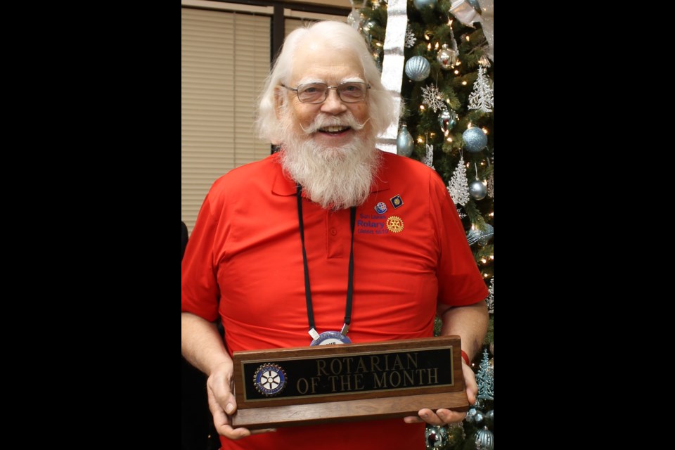 This month, while the Sun Lakes Rotary Club was working on getting things done within the East Valley and beyond, they named Roger Edmonds as the December 2021 Rotarian of the Month.