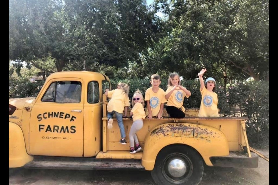 Silver Valley Elementary School kindergartners took a field trip to Schnepf Farms on Friday, Oct. 29, 2021. 