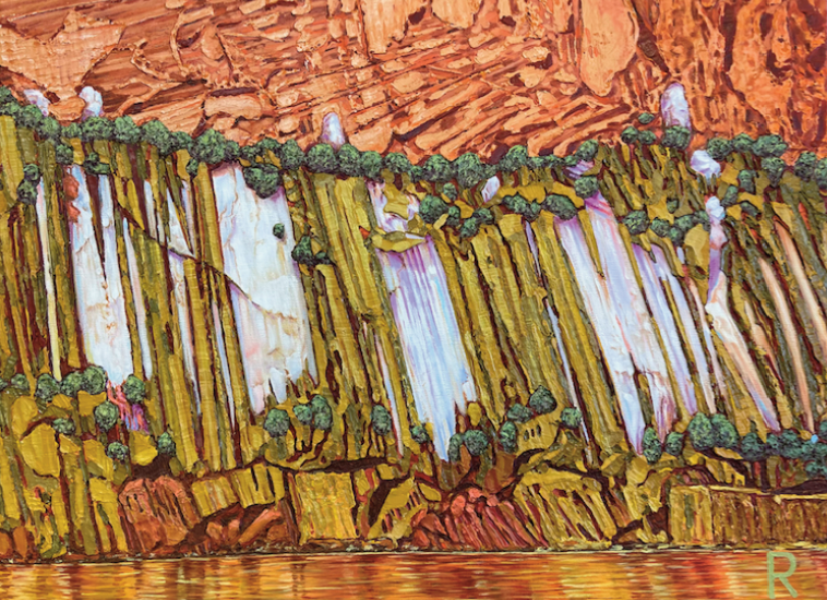 "Canyon Patina," one of Scott Rispin's original works of art. 