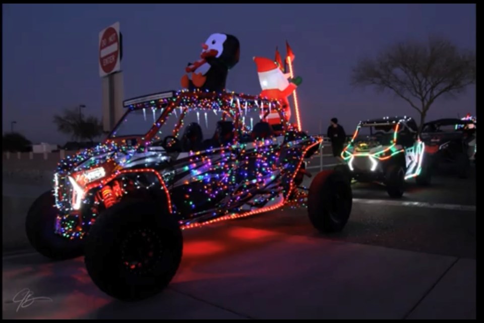 The Third Annual Queen Creek Side by Side Christmas Parade is Dec. 11, 2021, starting at Queen Creek High School and departing promptly at 6 p.m.