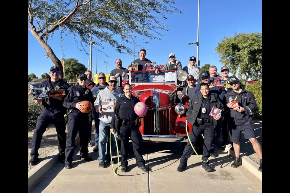 The Kiwanis Club of Queen Creek's 13th Annual Christmas Car Show and Toy Drive on Dec. 11, 2021 collected more than 1,000 toys for children of the East Valley and had about 200 vehicles in attendance.