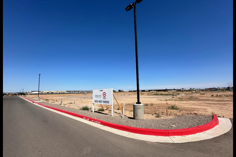 The development features anchor tenant Target, marking significant progress towards its anticipated grand opening in fall 2025. Spanning a total of 260,000 square feet, Vineyard Towne Center will offer a diverse mix of retail shops, services and dining options to the heart of the growing Queen Creek community.