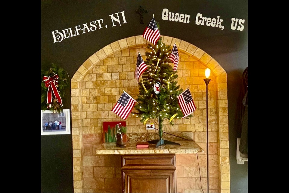 Through Dec. 31, 2022 there is a yellow ribbon tree in Queen Creek, inside the Third Cup Place Coffeeshop, where the community can support our U.S. troops and military families who cannot make it home this holiday season.