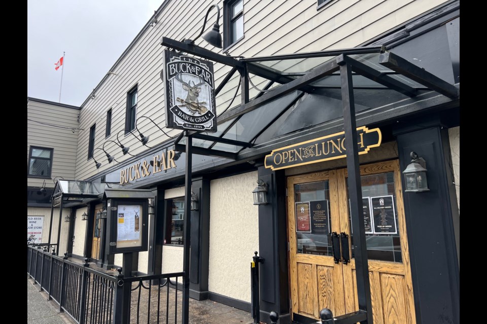 The Buck & Ear pub in Steveston may soon be converted into hotel suites.