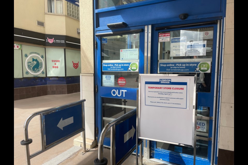 London Drugs stores in Western Canada remain closed following a cybersecurity attack.