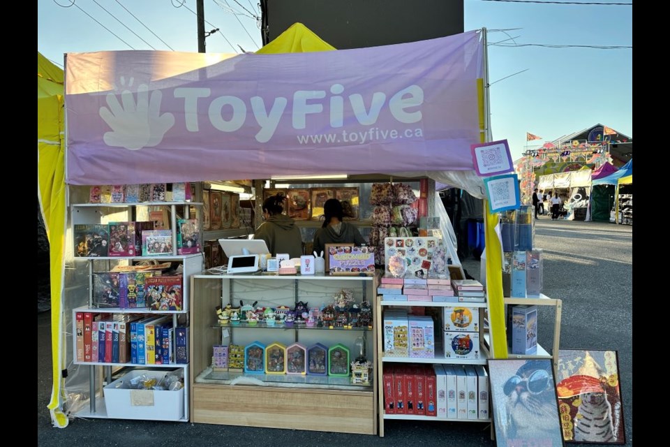 Toy Five is doing marketing for its Richmond Night Market business by creating vlogs.