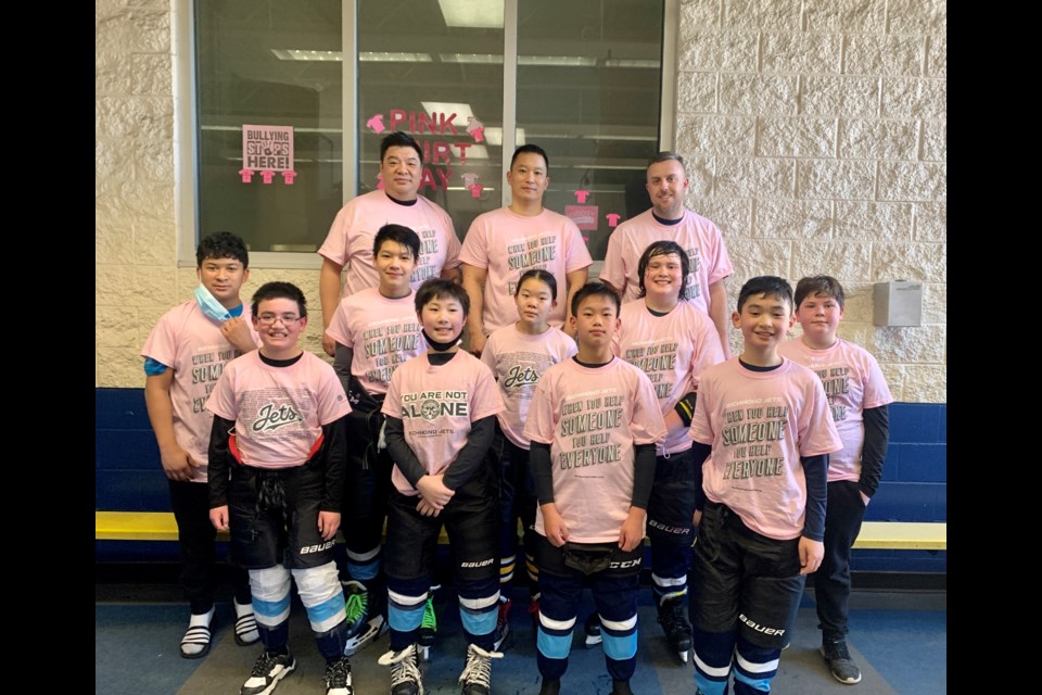 The Richmond Jets celebrated Pink Shirt Day 2022 in style