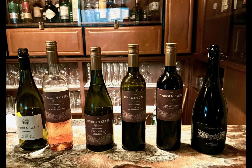 Last year Tony attended a Whistler Cornucopia dinner at Araxi Restaurant & Oyster Bar featuring the wines of Tinhorn Creek Vineyards