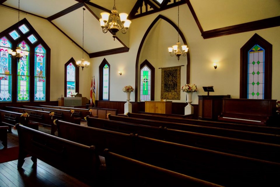 Minoru Chapel was built in 1861 but moved to the city centre park in the 1960s.