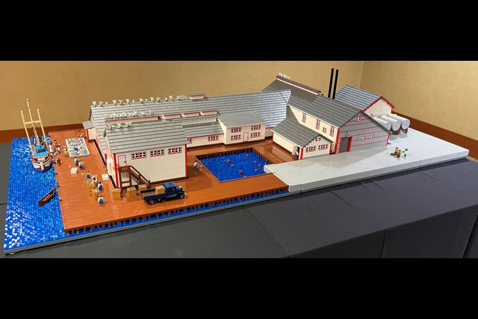 Richmond's "Lego Man" recreated the Gulf of Georgia Cannery National Historic Site over 12 months.