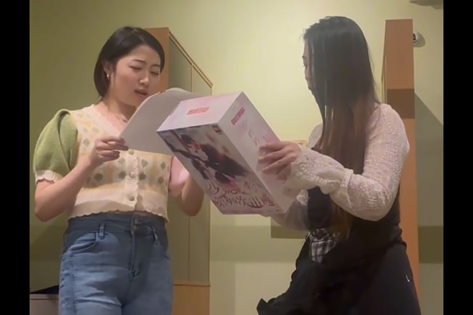UBC journalism student Miki Song was recently playing a murder mystery game in Richmond with her friends.