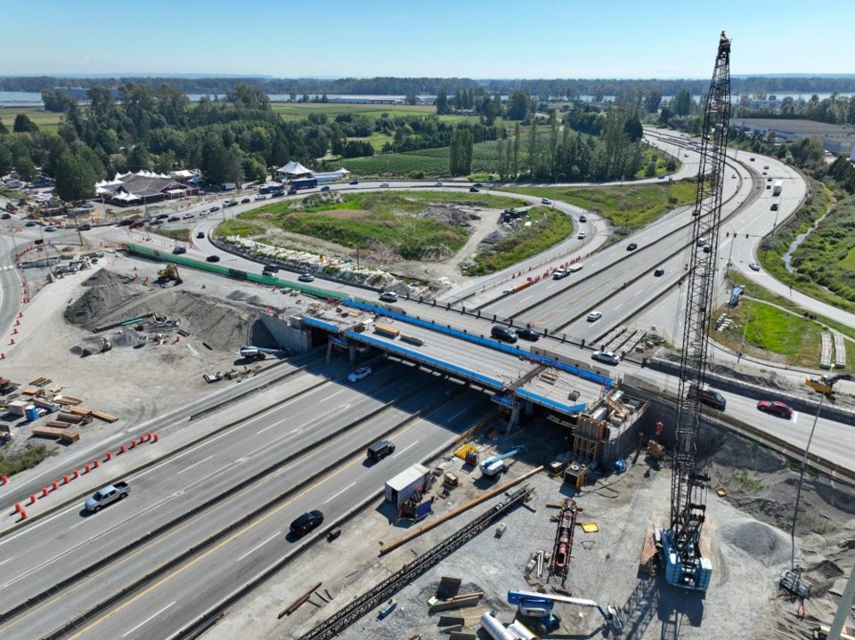 steveston-interchange-construction