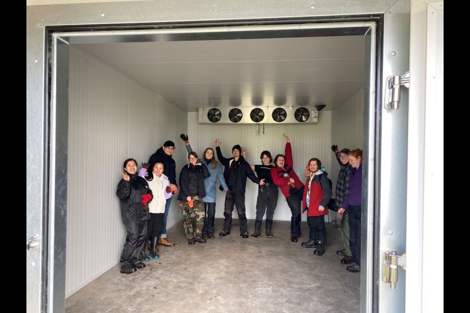 A $50,000+ donation in 2024 allowed KPU to buy an industrial fridge for its Richmond-based sustainable farming program.