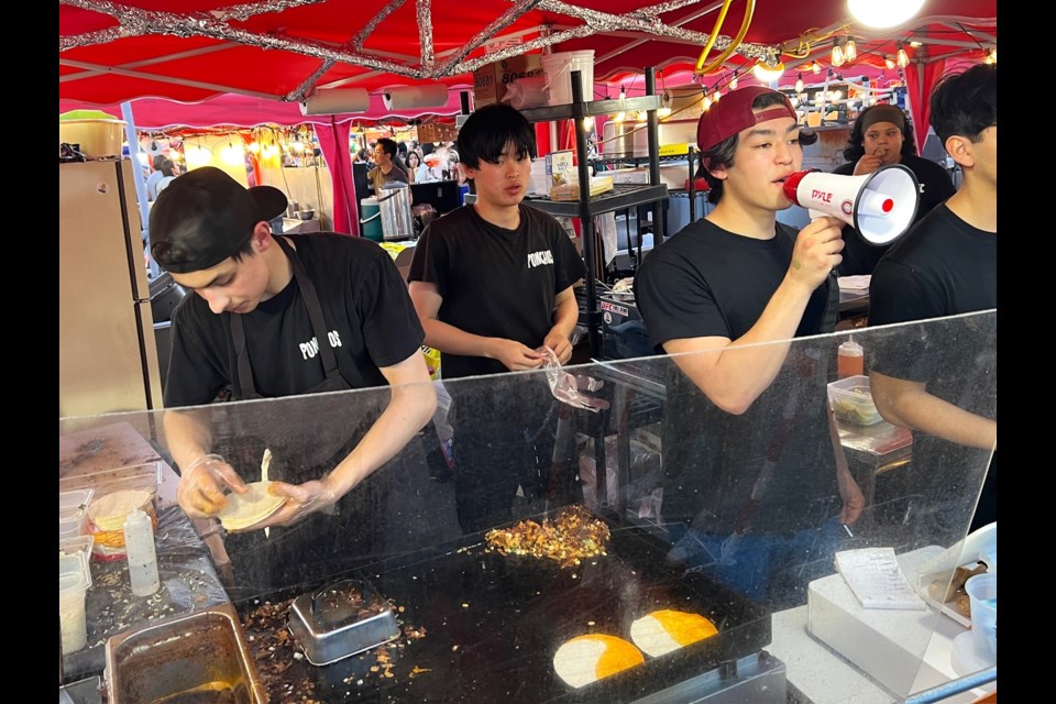 The teens running Ponchos Tacos are hoping their stall at Richmond Night Market will open new doors.